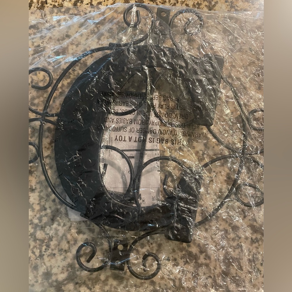 Black Metal Wall Decor